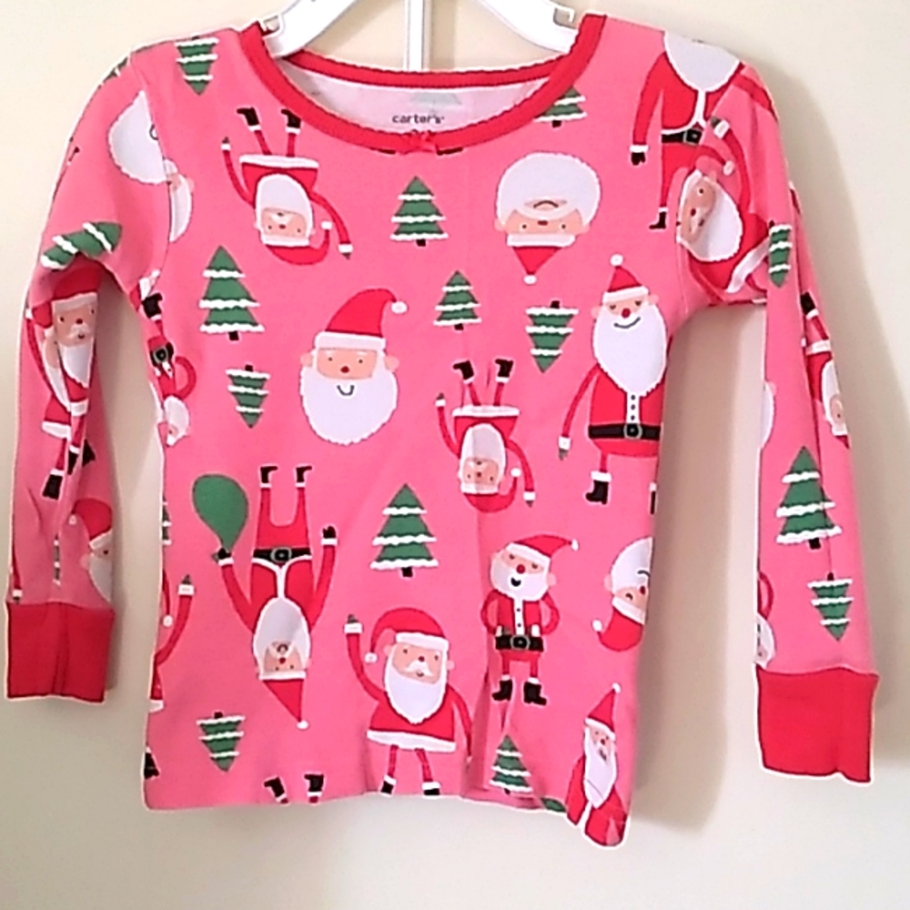 2T Christmas pajama shirt